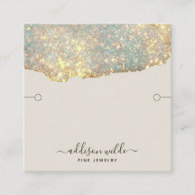 Holographic Modern Glam Glitzer Bracelet Display
