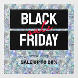 Holographic Opal Stone Background Sale Fensteraufkleber