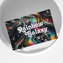 Holographic Rainbow Glitter 70s Galactic Creative