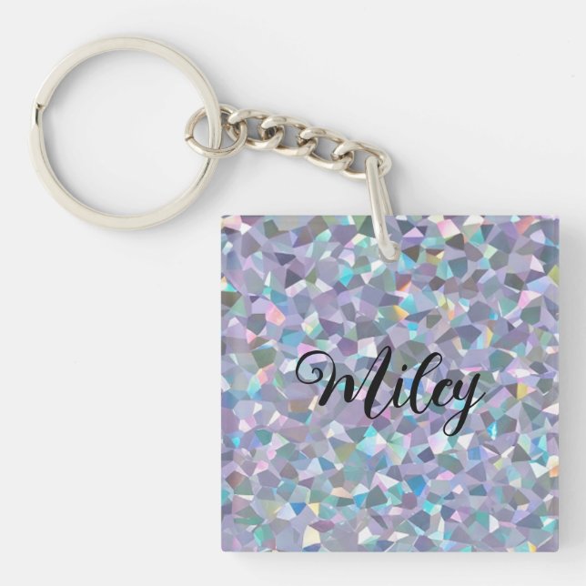 Holographic Sparkle Dream Schlüsselanhänger (Vorderseite)