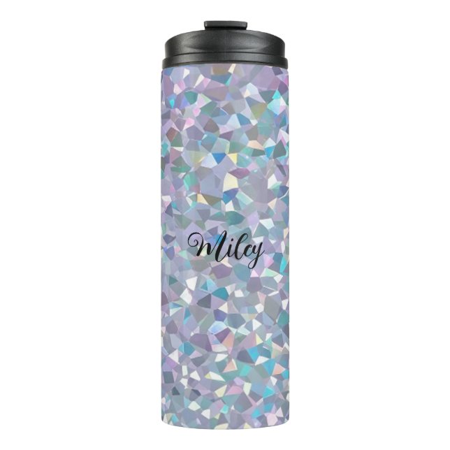 Holographic Sparkle Dream Thermosbecher (Vorderseite)