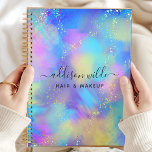 Holographic Sparkle Opal Iridescent Business Planer<br><div class="desc">Fügen Sie Ihrer Planung eine Touch der Magie hinzu, mit diesem holografisch funkelnden opal irideszierenden Design. Dieser Planer ist perfekt für Geschäftsfrauen, Haarstylisten und Make-up-Künstler geeignet und verbindet moderne Eleganz mit Praxisnähe. Der strahlende und opale Effekt schafft ein einzigartiges, auffälliges Aussehen. Ideal für diejenigen, die trendige und stilvolle Planer Liebe....</div>
