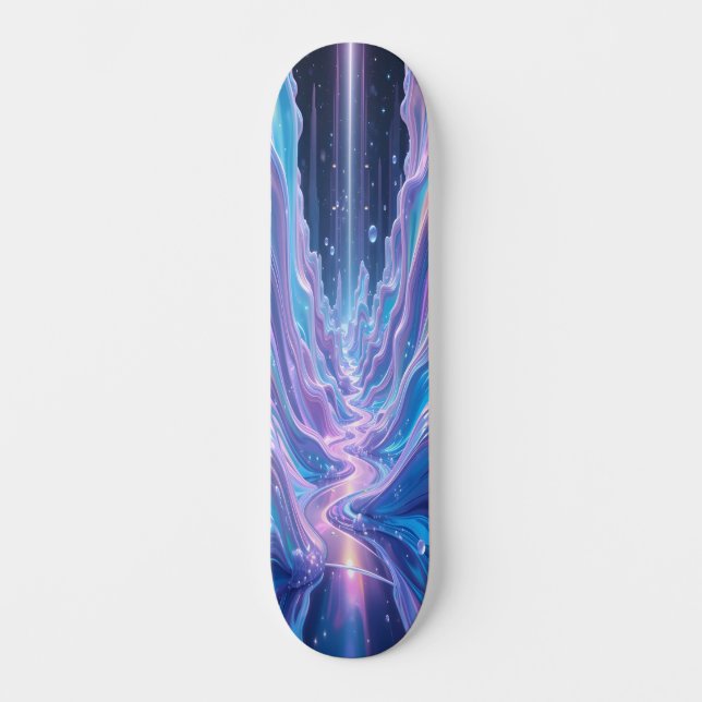Holographic Waves Edition 1 Skateboard (Vorderseite)