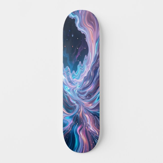 Holographic Waves Edition 3 Skateboard (Vorderseite)