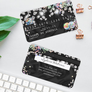 Holographische Kreditkartenstyling-Diamanten Visitenkarte