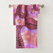 Holographische Rose Gold Mermaid Schwanz Waves Bea