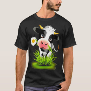 Holstein Friesian cattle Cow - Bauer holstein  T-Shirt