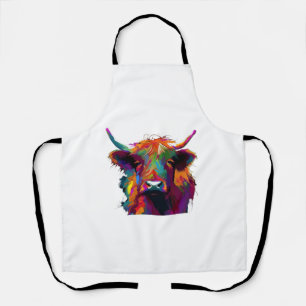 Holstein Friesian Cow - Niedliche Kuh - Geschenk f Schürze