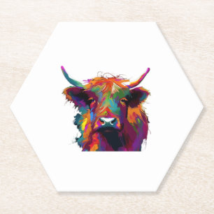 Holstein Friesian Cow - Niedliche Kuh - Geschenk f Untersetzer