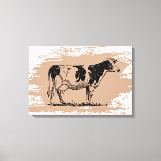 Holstein Kuh Leinwanddruck
