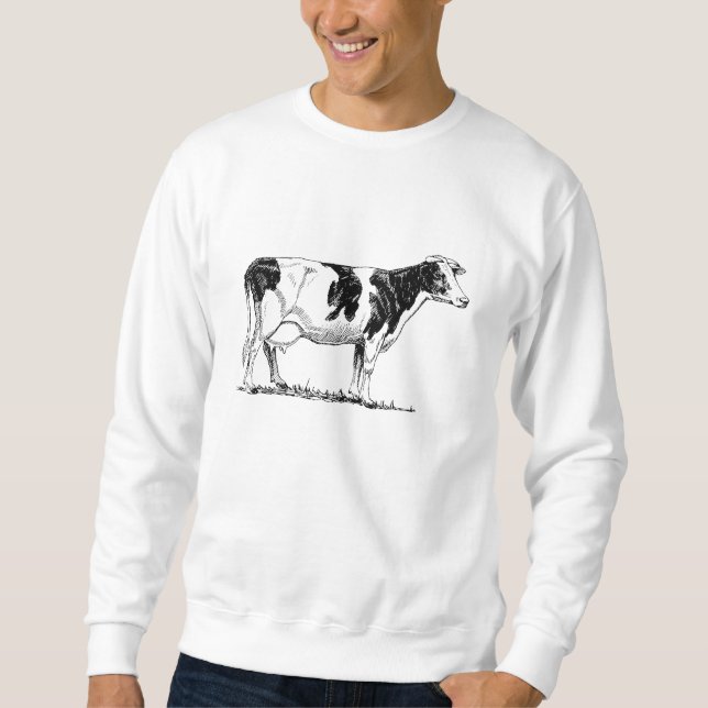 Holstein-Kuh Sweatshirt (Vorderseite)