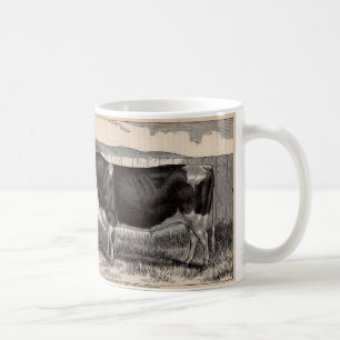 Holsteinbulle aus dem 19. Jahrhundert Kaffeetasse
