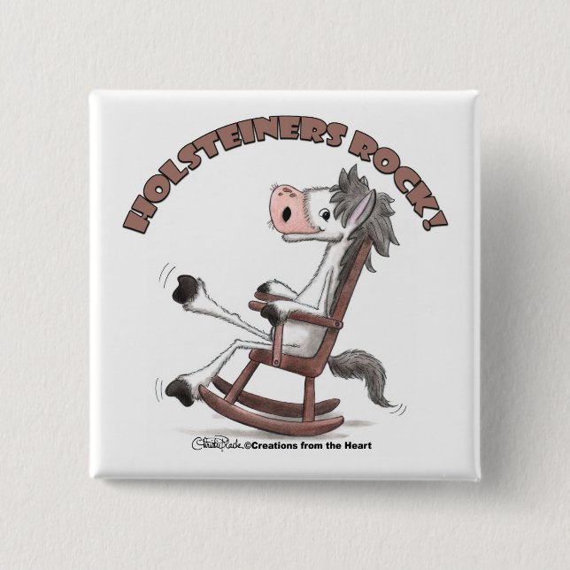 Holsteiners Rock! Button (Vorderseite)