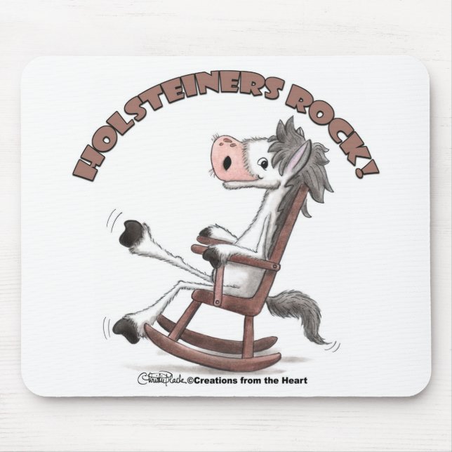 Holsteiners Rock! Mousepad (Vorne)