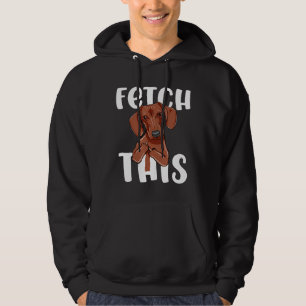 Holt diese lustige Dackel ab Hoodie