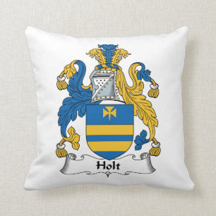 Holt Familienwappen Kissen