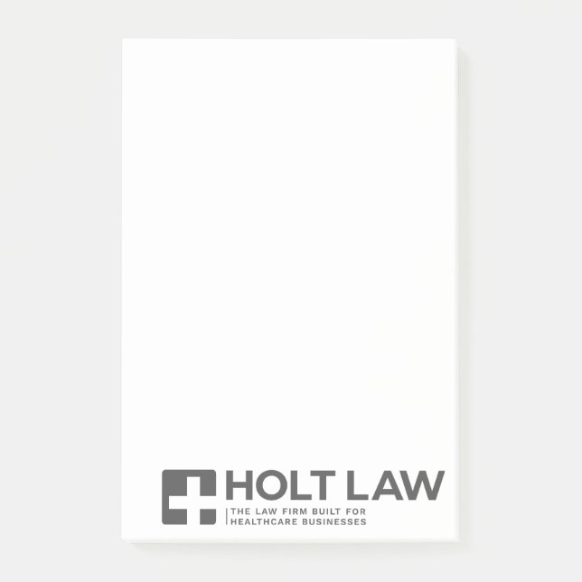 Holt Law Post-it Klebezettel (Vorderseite)
