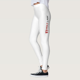 Holt Law White Leggings