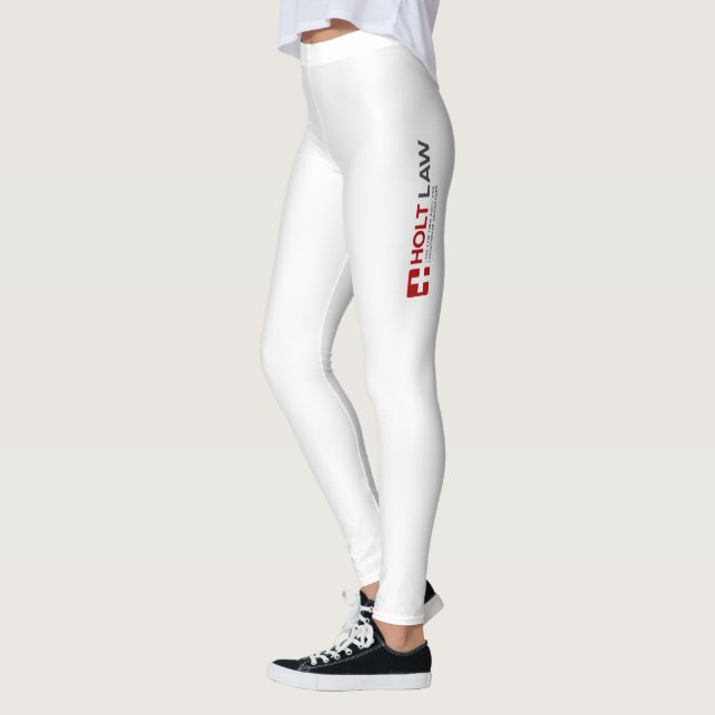 Holt Law White Leggings (Links)