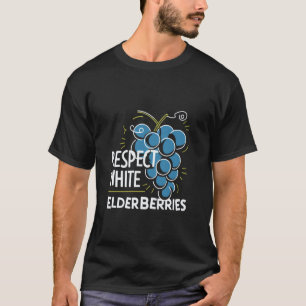 Holunder Frucht Pun Lustiges Design für Veganer T-Shirt