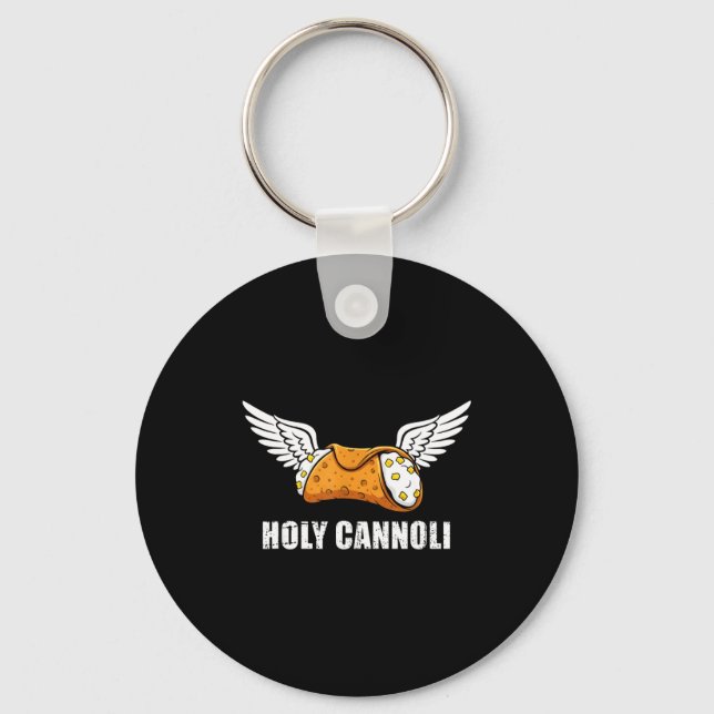 Holy Cannoli Tri-blend Funny Quote  Schlüsselanhänger (Vorderseite)