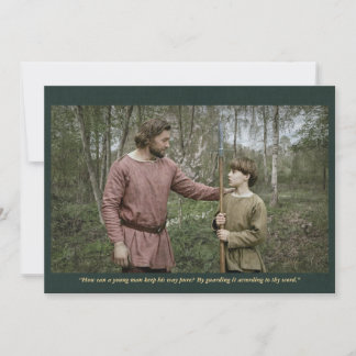 Holy Card | Vratislaus with Wenceslaus Einladung