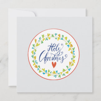holy christmas card karte