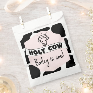 Holy Cow Niedlich Girls Kuh Geburtstagsparty Gunst Geschenktütchen