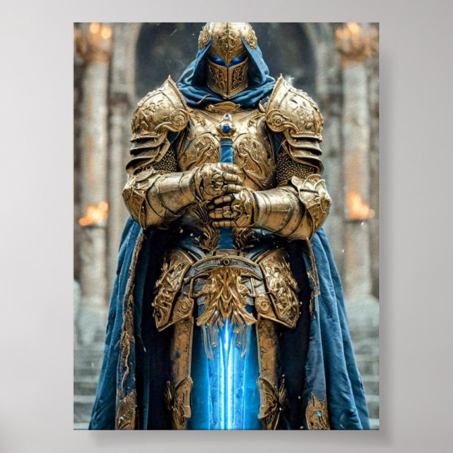 Holy Crusader Poster (Vorne)