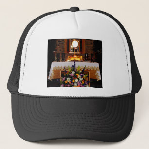 HOLY EUCHARIST - HOLZKOMMUNIKATION TRUCKERKAPPE