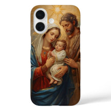 Holy Family Christmas Phone Case For Faithful Holi