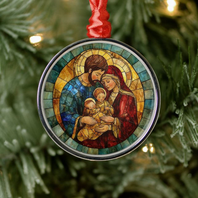 Holy Family Nativity Christmas Ornament (Baum)