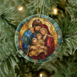 Holy Family Nativity Christmas Ornament