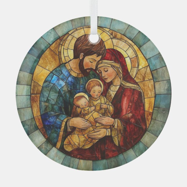 Holy Family Nativity Christmas Ornament (Vorderseite)