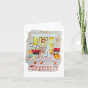 Holy Ghost Funny Halloween Card