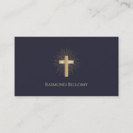 Holy-Gold-Cross-Visitenkarte Visitenkarte