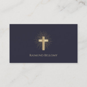 Holy-Gold-Cross-Visitenkarte Visitenkarte