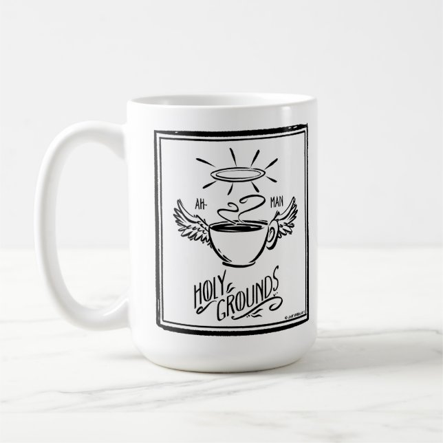 HOLY GROUNDS COFFEE KAFFEETASSE (Links)