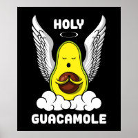 Holy Guacamole Avocado Vegan Funny Joke