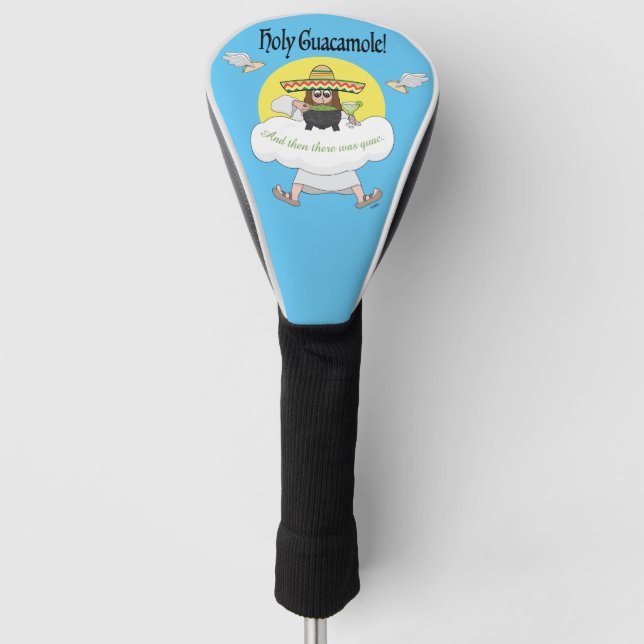 Holy Guacamole Golf Head Cover Golf Headcover (Vorderseite)