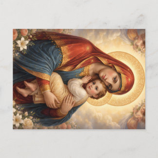 Holy Mother of God – Divine Love & Protection´11 Postkarte