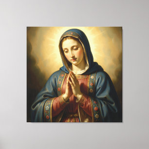Holy Mother of God – Divine Love & Protection Leinwanddruck