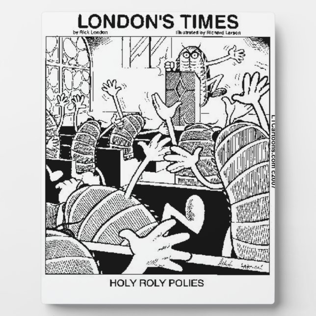 Holy Roly Polies Funny Fotoplatte (Vorderseite)