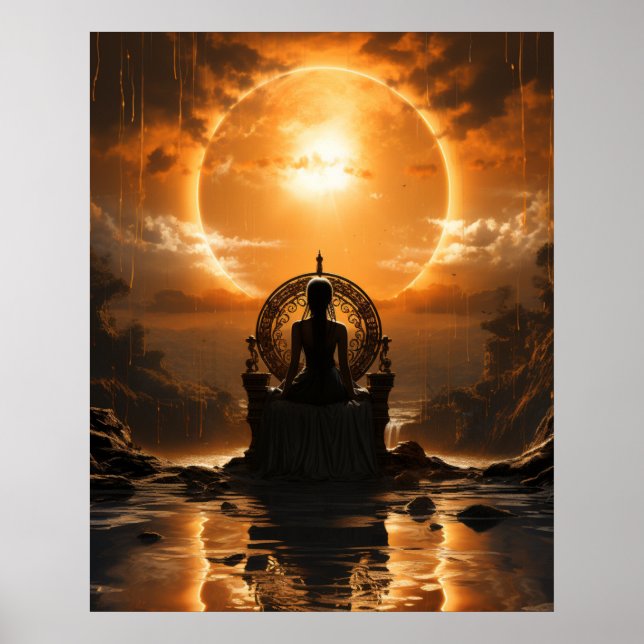 Holy Sun Morning Poster Inspiration Leidenschaft (Vorne)