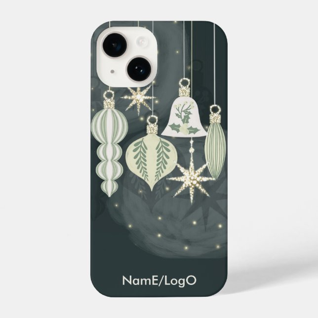 holydays_3_jingle Bell iPhone Case iPhone 14 Hülle (Rückseite)