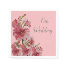 Holyhock-Blütenhochzeit