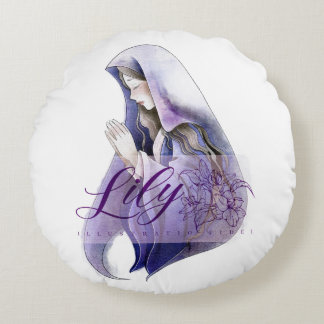 Holymary Rundes Kissen