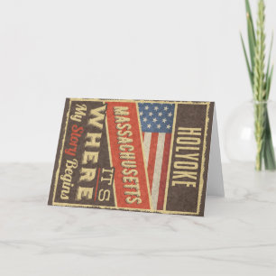 Holyoke Massachusetts Karte