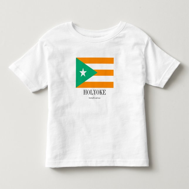 Holyoke Meltingpot Flag Aktives Verschleiß Shirt (Vorderseite)