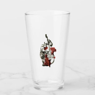 Holz-Bassspieler Glas